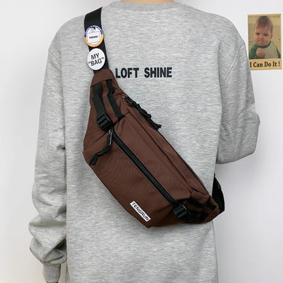 Mochila Pecho Deportiva para Hombre - Bolso Bandolera Multifuncional - Image 10