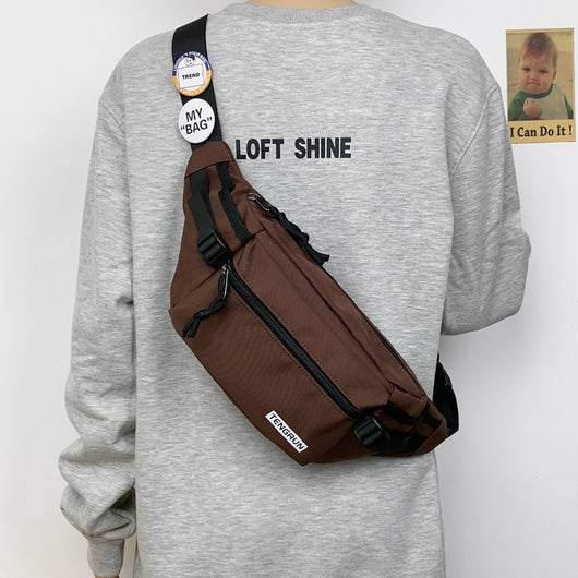 Mochila Pecho Deportiva para Hombre - Bolso Bandolera Multifuncional - Image 10