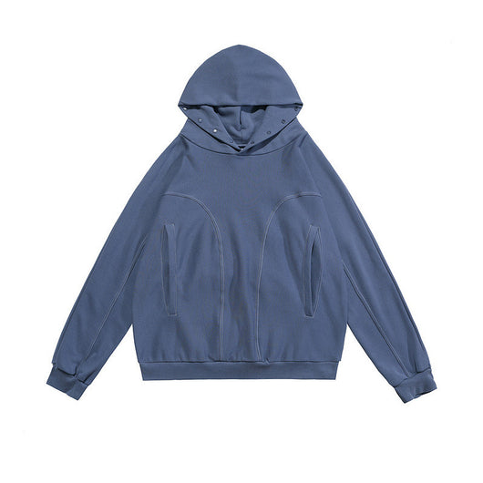 Chaqueta Unisex de Corte Moderno con Empalmes en Contraste - Image 4