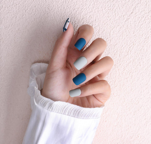 Uñas Postizas Diseño Tulipán Pintadas a Mano - Image 15