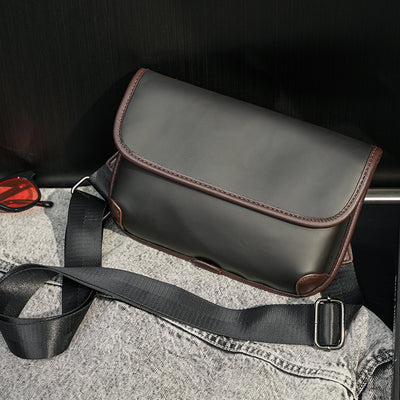 Bolso de Hombro Cuadros Piel Auténtica Estilo Urbano - Image 13