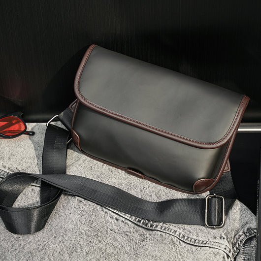 Bolso de Hombro Cuadros Piel Auténtica Estilo Urbano - Image 13