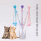 Juguete Interactivo para Gatos con Plumas - Varita de Juego Tassel Cat
