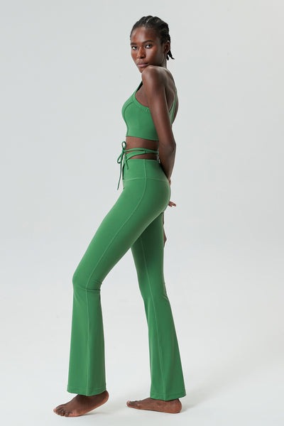 Pantalones Yoga Ajustados con Cordón para Mujer Tallas Grandes - Image 40
