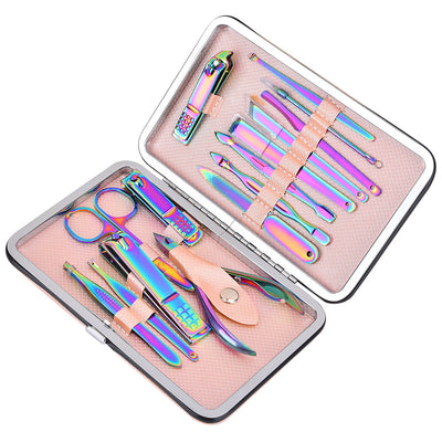 Set de 15 Herramientas de Manicura Profesional Acero Inoxidable - Image 9