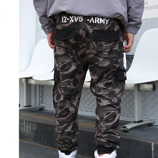 Pantalones Cortos Sueltos Camuflaje Talla Grande Hombre - Image 4