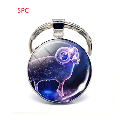 Llavero de los Doce Signos del Zodiaco - Regalo de Cumpleaños Personalizado - Image 23