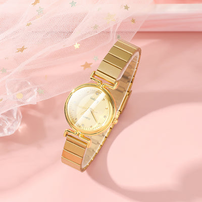 Set Completo de Accesorios para Mujer: Reloj, Billetera y Lentes de Acero - Image 3