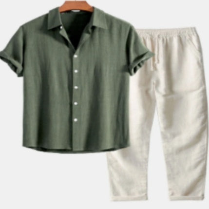 Camisa Slim Fit para Hombre - Traje Ejecutivo Moderno
