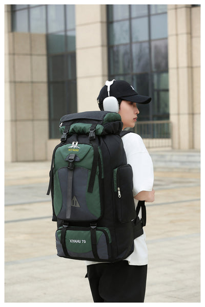 Mochila de Trekking 70L para Senderismo, Camping y Viajes de Aventura - Image 38
