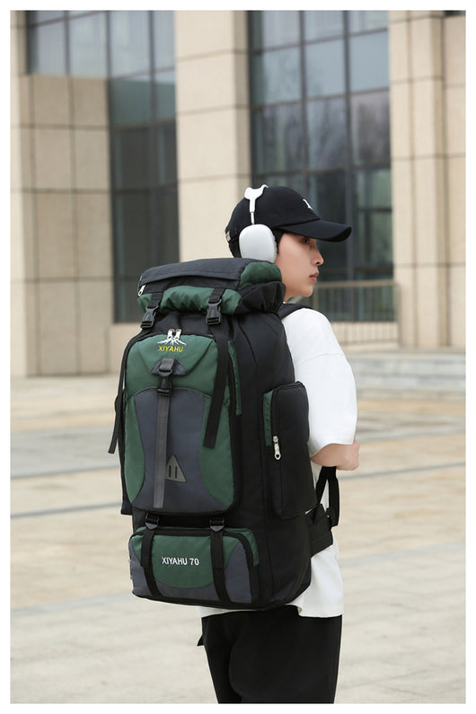 Mochila de Trekking 70L para Senderismo, Camping y Viajes de Aventura - Image 38