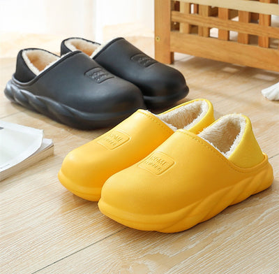Zapatillas de Abrigo para Pareja con Suela Gruesa y Algodón Lana - Image 11