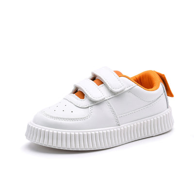 Tenis Blancos Infantiles con Velcro - Image 5
