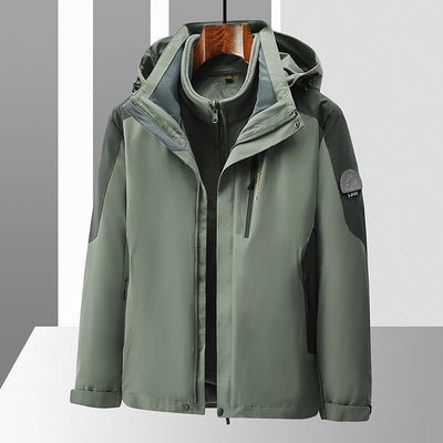 Chaqueta 3 en 1 Impermeable y Cortavientos con Forro Desmontable - Image 4