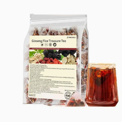 Té de Ginseng Cinco Tesoros para la Salud Renal Masculina - Image 9