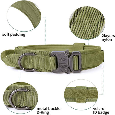 Collar y Correa Táctica Ajustable para Perros - Nylon Militar Resistente - Image 22