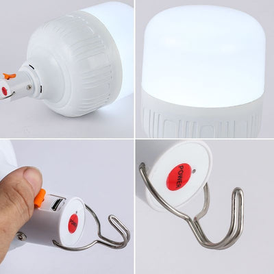Bombilla LED Recargable para Puesto de Mercado Nocturno - Image 3