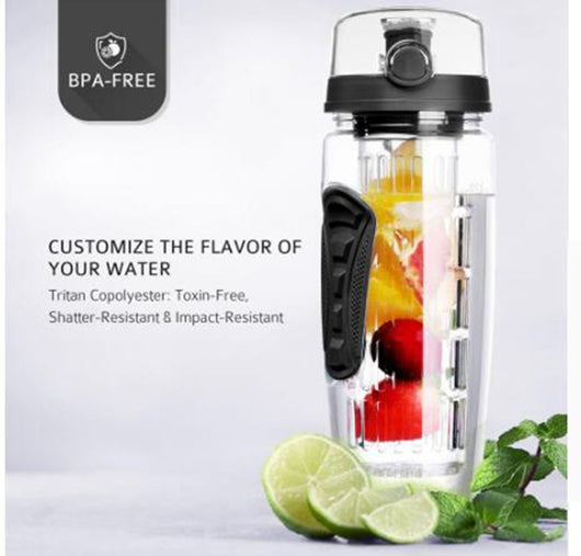 Botella Infusora de Frutas con Shaker - Portátil para Camping y Aventuras - Image 16