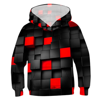 Sudadera Infantil con Impresión Digital 3D Vision - Image 3