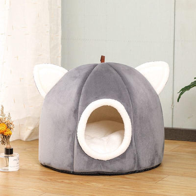 Nido Térmico Cerrado para Gatos - Cama de Invierno