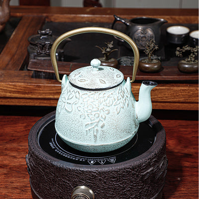Tetera de Hierro Fundido Artesanal Pura sin Recubrimiento - Image 9