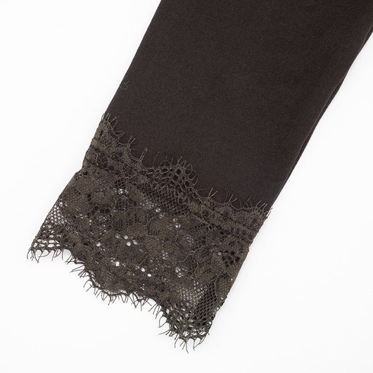 Blusa Elegante de Encaje con Escote en V y Mangas Largas para Otoño e Invierno - Image 26