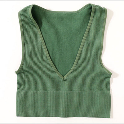 Top Crop Elegante Descubierto para Mujer - Image 9