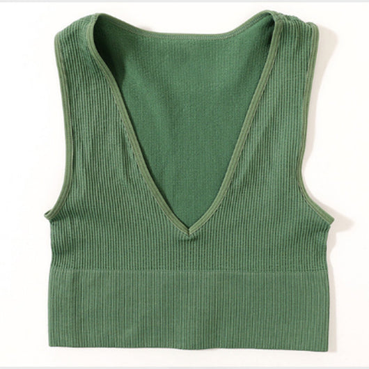 Top Crop Elegante Descubierto para Mujer - Image 9