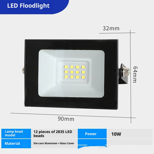 Reflector LED Exterior sin Bordes a Prueba de Agua - Image 3