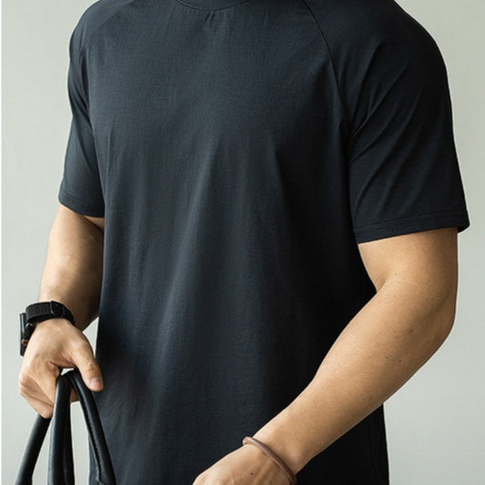 Camiseta Deportiva Hombre Secado Rápido Manga Corta