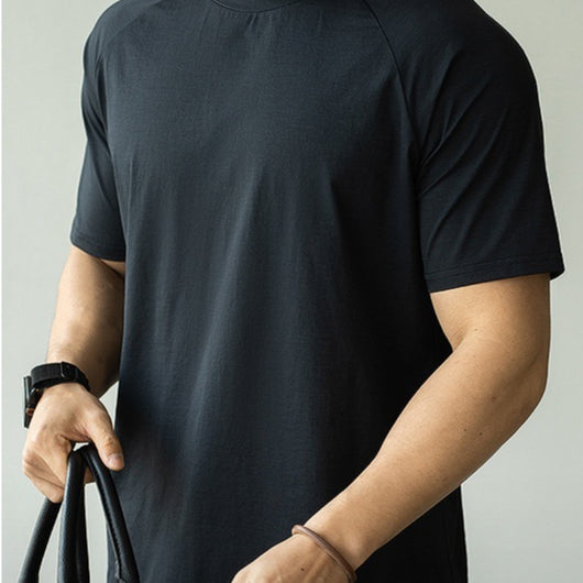 Camiseta Deportiva Hombre Secado Rápido Manga Corta