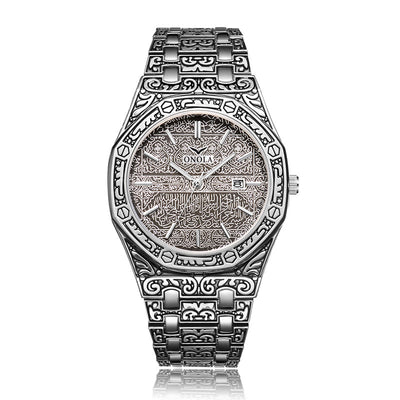 Reloj de Cuarzo para Hombre con Correa de Acero Inoxidable y Resistencia al Agua - Image 3