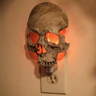 Lámpara Nocturna Calavera con Iluminación Ajustable - Image 9