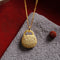 Little Silversmith Sterling Silver Plated Hetian Jade Pendant For Women Pendants and Necklaces