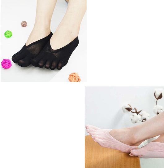 Calcetines Ultradelgados de Dedos Separados para Mujer - Diseño Minimalista Cuatro Estaciones - Image 14