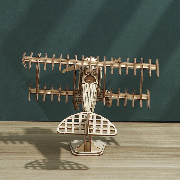 Modelo de Avión Armable para Escritorio - Decoración Creativa 3D