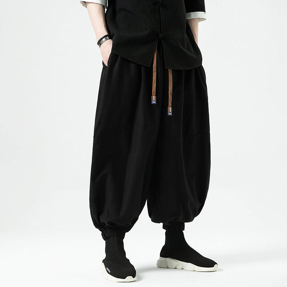 Pantalones Harem Casuales Holgados para Hombre