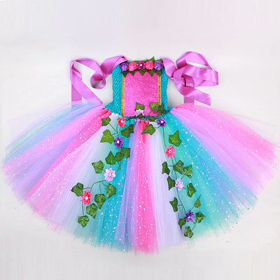 Vestido de Hada con Lentejuelas y Falda Tul Princesa - Image 10