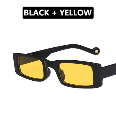 Gafas de Sol Cuadradas Personalizadas con Montura Pequeña y Diseño Cóncavo - Image 3