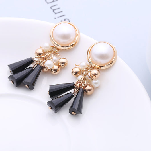 Aretes de Botón Dulces Estilo Estudiante para Mujeres - Image 5