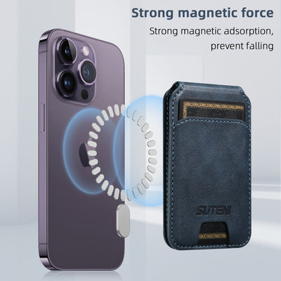 Soporte Magnético Universal para Teléfono con Anillo MagSafe y Cuero PU - Image 27