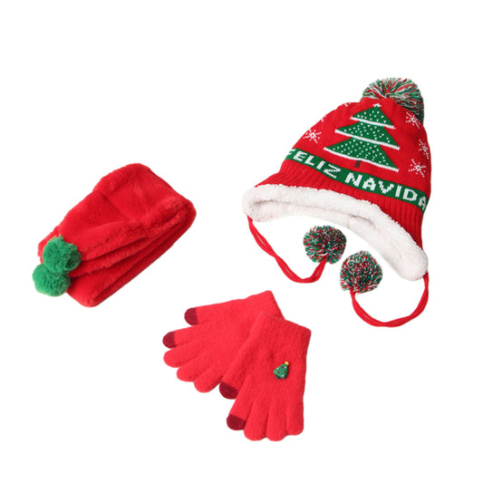 Gorro Cálido para Bebé con Forro de Terciopelo Plus - Otoño e Invierno