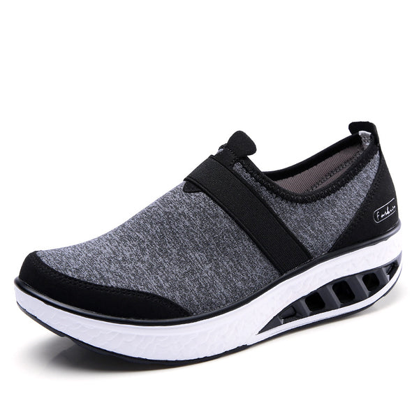 Zapatos Deportivos para Mujer Talla Grande con Suela Gruesa y Tecnología Rocker