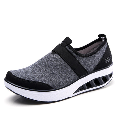 Zapatos Deportivos para Mujer Talla Grande con Suela Gruesa y Tecnología Rocker