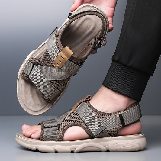 Sandalias Playeras Hombre con Suela Antideslizante y Diseño Versátil