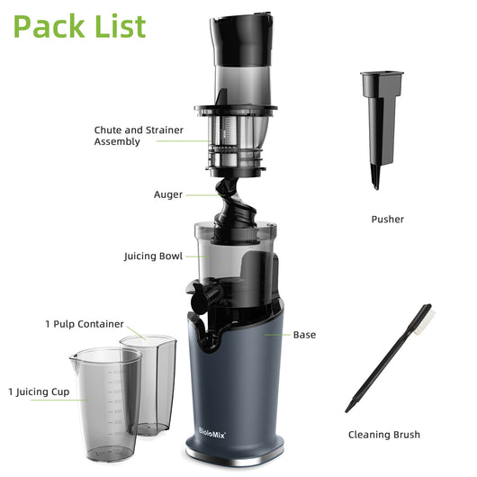 Extractor de Jugos de Baja Velocidad con Diámetro Grande - Image 20
