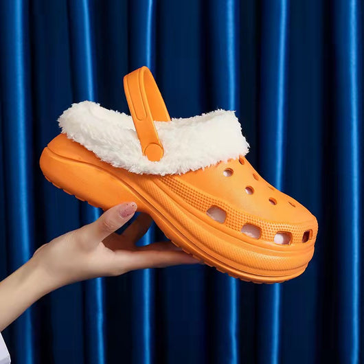 Pantuflas Invierno Mujer con Suela Gruesa y Velludo Desmontable - Image 16