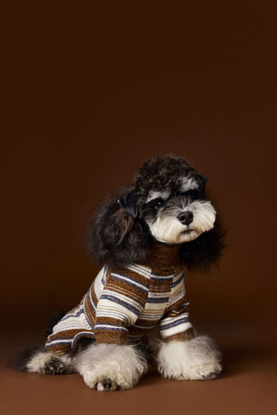 Suéter Térmico de Rayas para Perros Pequeños - Schnauzer, Bichón y Maltés - Image 43