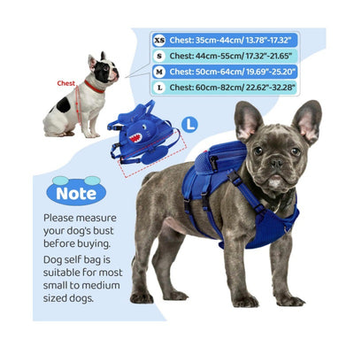 Mochila Pecho para Perro - Diseño Cartoon para Viajes al Aire Libre - Image 3