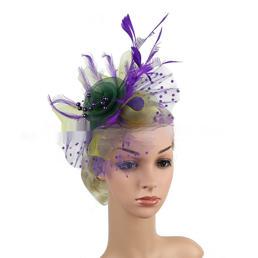 Diadema de Novia Elegante con Malla Billycock - Image 28